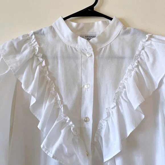 Fitchfork Ruffled Blouse – size small - Picture 4 of 7